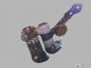 color glass smoking pipe